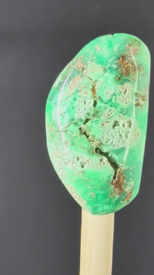 Chrysoprase Cabochon - Tanzania