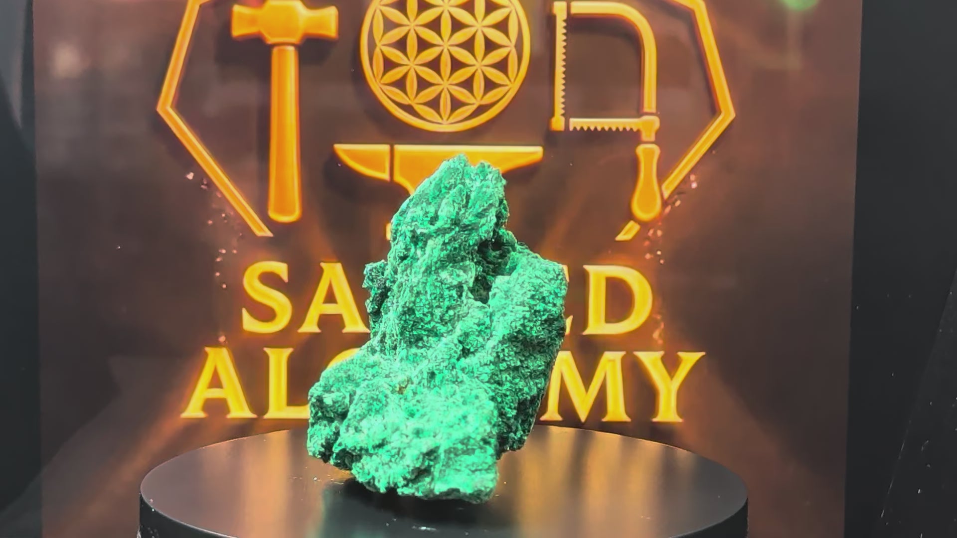 Malachite Specimen from the Katanga Region, DRC
