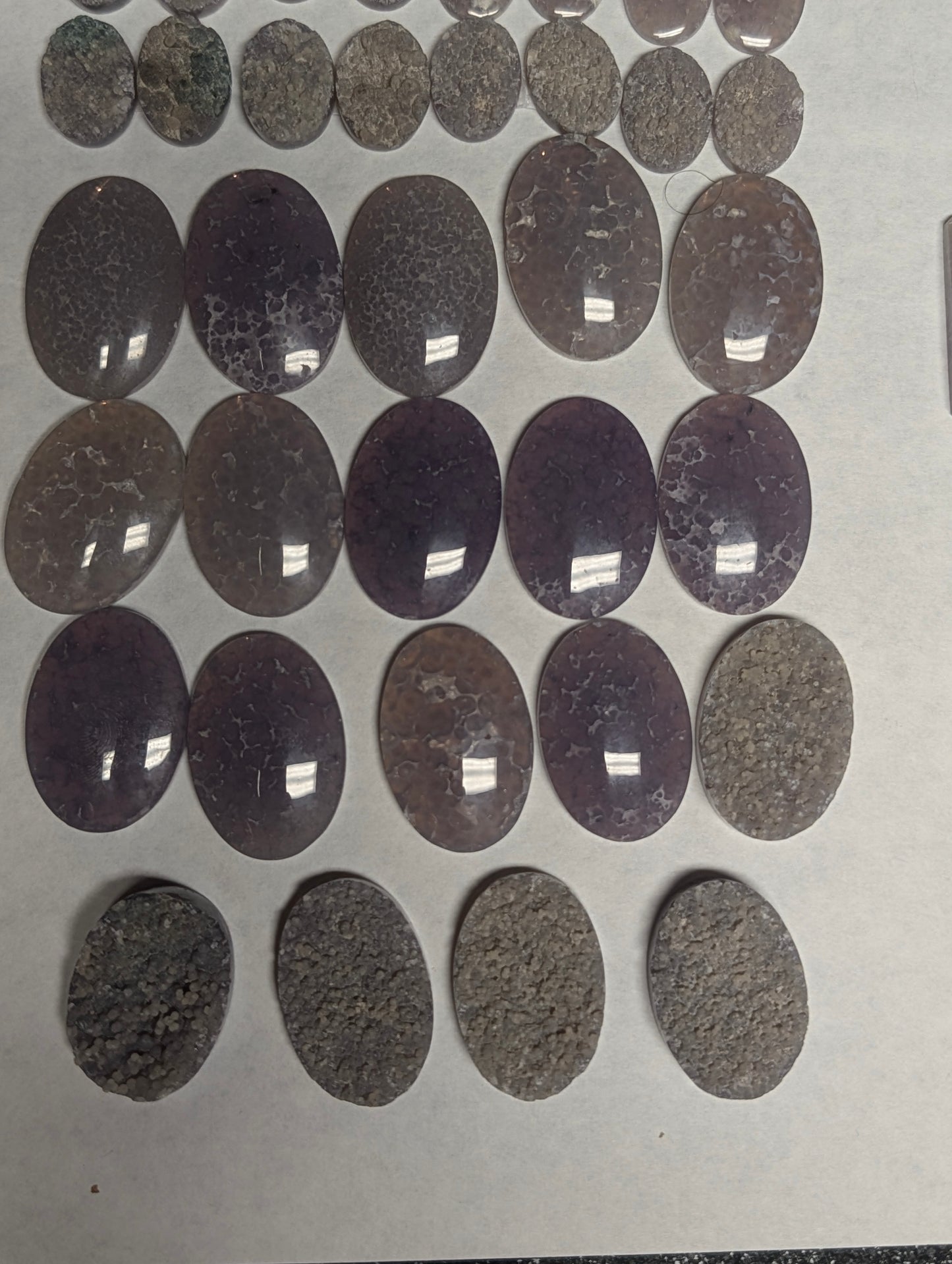 Oval Shape - Grape Agate - Design-Ready Calibrated Sets
