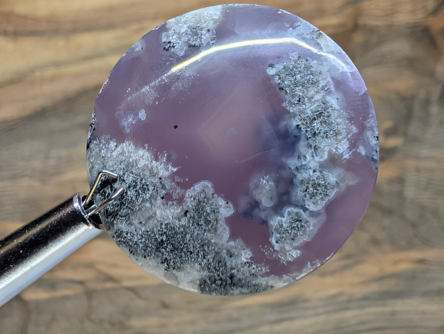 Circle Shape - Purple Moss Agate - Design-Ready Calibrated Sets