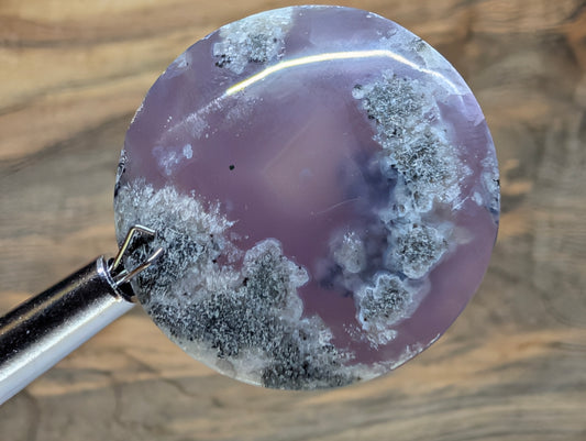 Circle Shape - Purple Moss Agate - Design-Ready Calibrated Sets